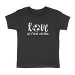 LOVE AT FIRST STRIKE T-SHIRT (YOUTH)