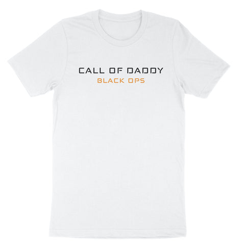 CALL OF DADDY "BLACK OPS" T-SHIRT