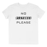 NO PICTURES PLEASE T-SHIRT (YOUTH)